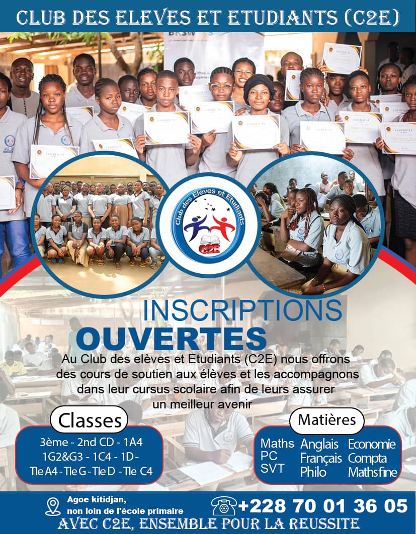 Inscriptions ouvertes - Année 2025-2026